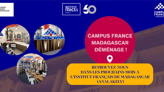 Campus France Madagascar déménage